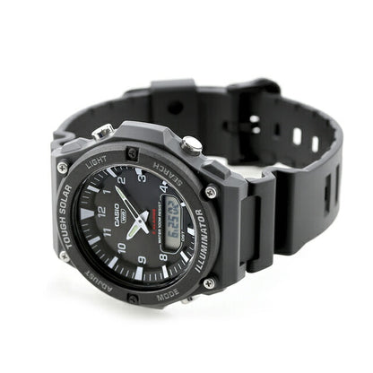 カシオ チープカシオ CASIO ソーラー AQ-S820W-1AV スタンダード 海外モデル メンズ チプカシ 腕時計 ブランド カシオ casio アナデジ AQ-S820W-1AVDF