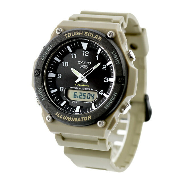 カシオ チープカシオ CASIO ソーラー AQ-S820W-5AV スタンダード 海外モデル メンズ チプカシ 腕時計 ブランド カシオ casio アナデジ AQ-S820W-5AVDF