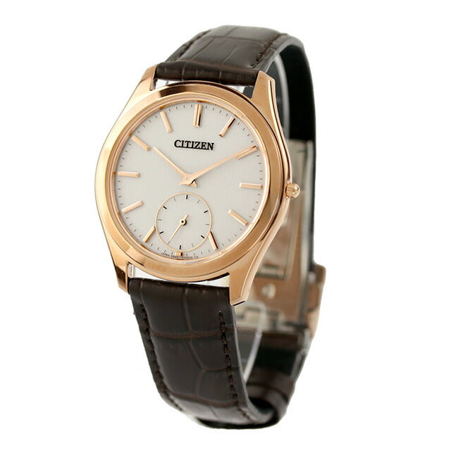 【新品】シチズン CITIZEN Eco-Drive One 腕時計 メンズ AQ5024-07A エコ・ドライブ（8845-04M） ホワイトxブラウン アナログ表示 AQ5024-07A ｜ シチズン エコドライブ ワン エコドライブ – 腕時計のな