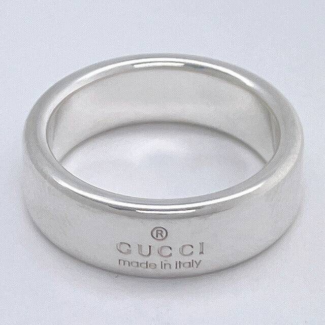 グッチ GUCCI 774052 J8400 8106 20号 ダイアゴナル インターロッキングG リング 指輪 日本サイズ19号 シルバー メンズ レディース ユニセックス アクセサリー ARGU00575M