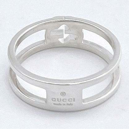 グッチ GUCCI 797029 J8400 8106 15号 インターロッキングG リング 指輪 日本サイズ14号 シルバー メンズ レディース ユニセックス アクセサリー ARGU00577M