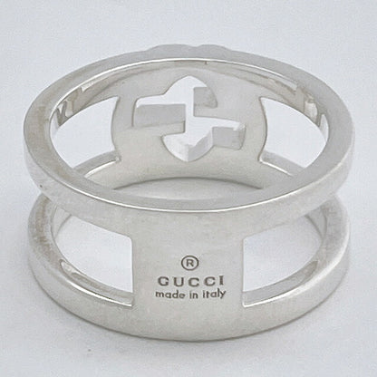 グッチ GUCCI 797031 J8400 8106 16号 インターロッキングG リング 指輪 日本サイズ15号 シルバー メンズ レディース ユニセックス アクセサリー ARGU00578M