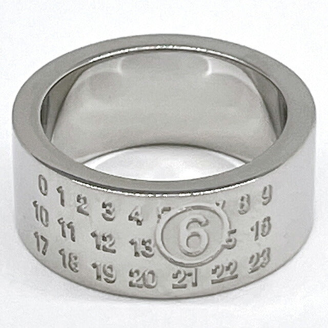 な*こ様 Maison Margiela メタリック　ホワイトゴールド　レア　二 MM6 エムエムシックス メゾンマルジェラ ニューメリックリング