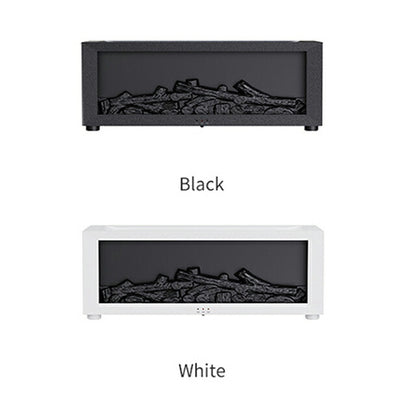 Aroma Diffuser Brand Flame Fireplace Aroma Diffuser with Remote Control Fireplace Black White Miscellaneous Goods AROMADIFF-A4