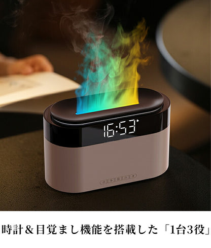 Aroma Diffuser Brand Clock Aroma Diffuser Alarm Clock Digital Clock Black White Miscellaneous Goods AROMADIFF-A7