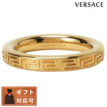 ヴェルサーチ VERSACE DG56785 DJMT 3J000 19号 エングレイブド グリークキー リング グレカモチーフ 指輪 日本サイズ18号 アクセサリー ARVE00061M