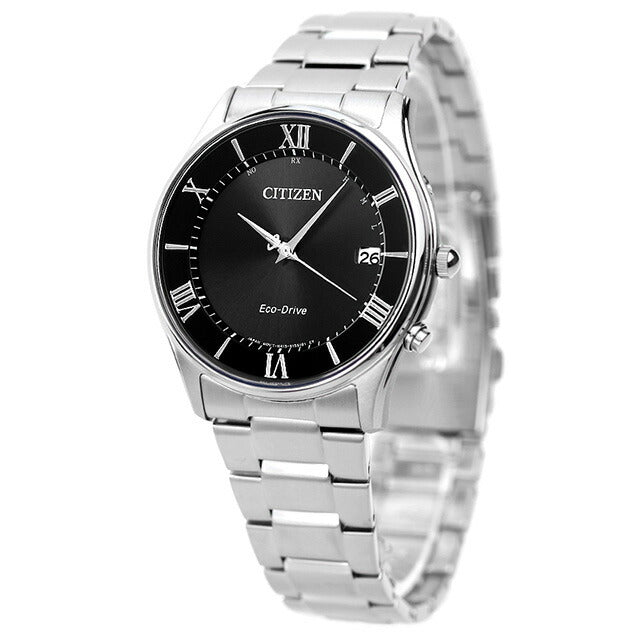 Citizen Thin Eco-Eco-Drive太阳能无线电手表品牌AS1060-54E公民AS1060-54E