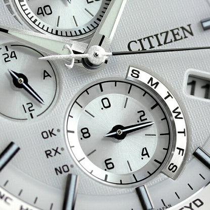 Citizen Atessa Eco Drive Solar Radio AT8040-57A Watch Brand Men&