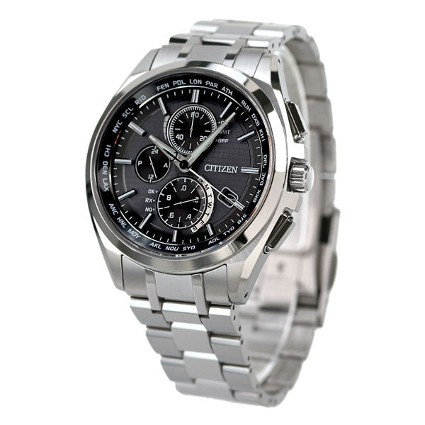 Citizen Atessa Eco Drive Solar Radio AT8040-57E Watch Brand Men&