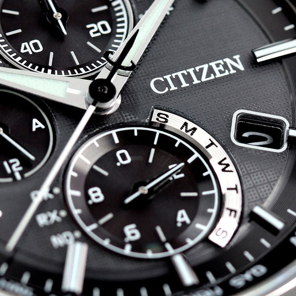 Citizen Atessa Eco Drive Solar Radio AT8040-57E Watch Brand Men&