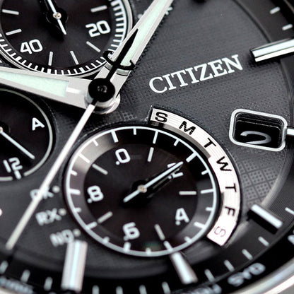 Citizen Atessa Eco Drive Solar Radio AT8040-57E Watch Brand Men&