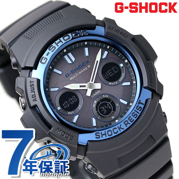 極美品 G-SHOCK AWG-M100A 電波ソーラー ブラック アナデジ 楽天市場】＼2000円OFFクーポン＆さらに+9倍／ gショック ジー