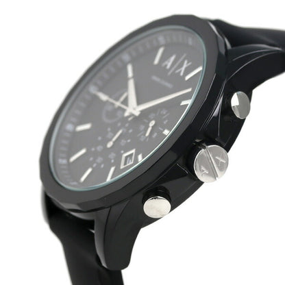 アルマーニ 時計 メンズ アルマーニ エクスチェンジ クロノグラフ AX1326 AX ARMANI EXCHANGE オールブラック 腕時計 AX1326