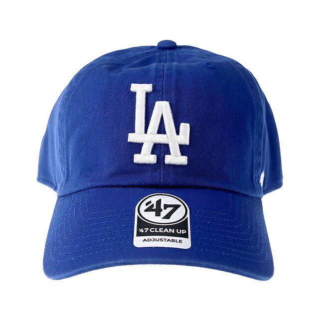 47BRAND キャップ メンズ レディース ブランド ドジャース 定番キャップ ’47 クリーンナップ Royal 帽子 B-RGW12GWS-RYK