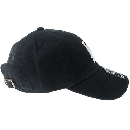47BRAND キャップ メンズ レディース ブランド ドジャース 定番キャップ ’47 クリーンナップ Black 帽子 B-RGW12GWSNL-BKM