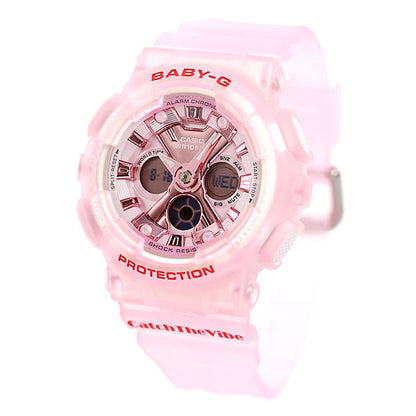 ベビーg ベビージー baby-g BA-130 リエハタモデル 腕時計 ブランド レディース BA-130CV-4ADR カシオ ピンク BA-130CV-4ADR