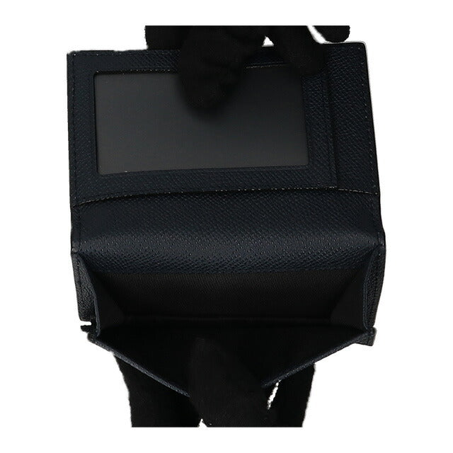 未使用】BALLY バリー スライド式カードケース 名刺入れ レザー 黒