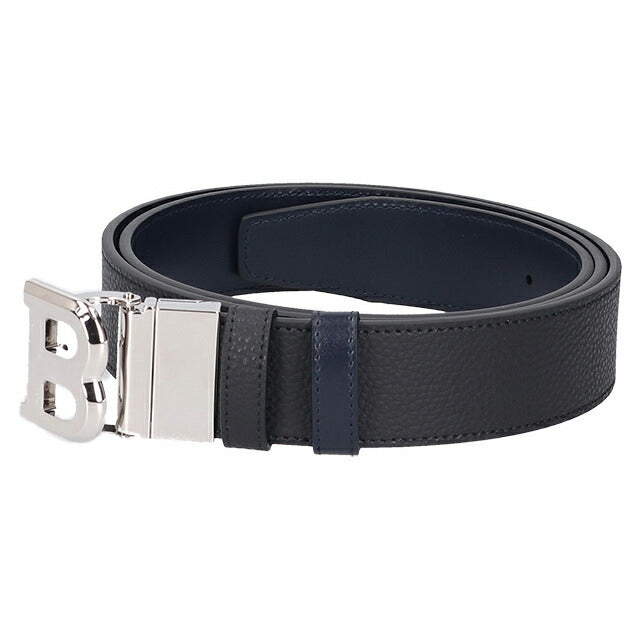 BALLY バリー レザーベルト ブラック メンズ スイス製