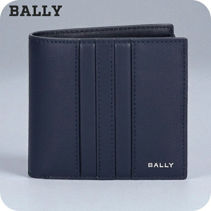 バリー 二つ折り財布 メンズ レディース ブランド BALLY ミソス 6310687 ブルー 財布 BA-6310687