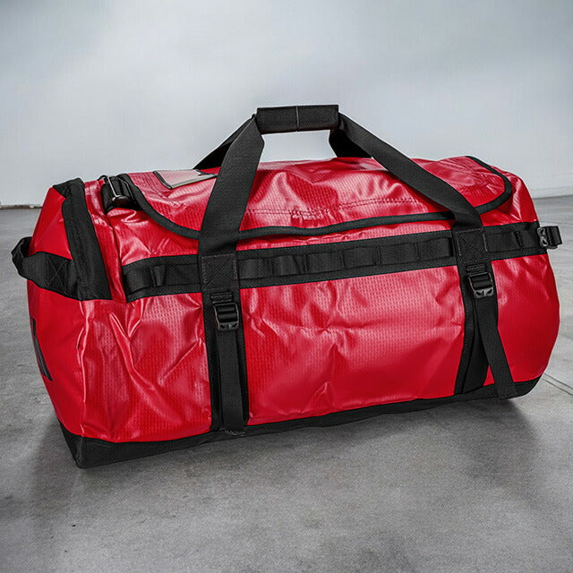 ザ・ノースフェイス ボストンバッグ メンズ レディース ブランド THE NORTH FACE BASECAMPDUFFEL L レッド/ブラック BASECAMPDUFFELL-KZ3