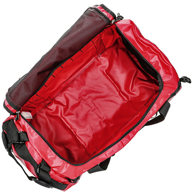 ザ・ノースフェイス ボストンバッグ メンズ レディース ブランド THE NORTH FACE BASECAMPDUFFEL L レッド/ブラック BASECAMPDUFFELL-KZ3