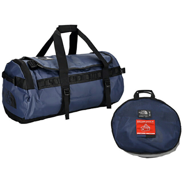 ザ・ノースフェイス ボストンバッグ メンズ レディース ブランド THE NORTH FACE BASECAMPDUFFEL M ネイビー BASECAMPDUFFELM-92A