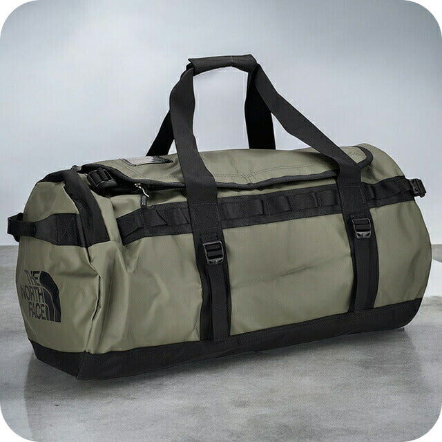 ザ・ノースフェイス ボストンバッグ メンズ レディース ブランド THE NORTH FACE BASECAMPDUFFEL M グリーン BASECAMPDUFFELM-BQW