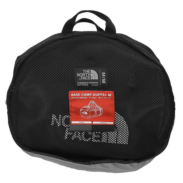 ザ・ノースフェイス ボストンバッグ メンズ レディース ブランド THE NORTH FACE BASECAMPDUFFEL M ブラック BASECAMPDUFFELM-KY4