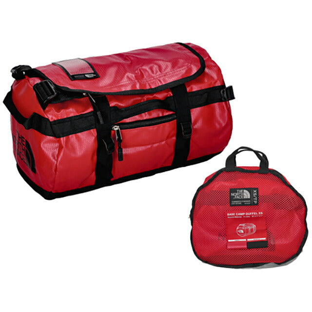 ザ・ノースフェイス ボストンバッグ メンズ レディース ブランド THE NORTH FACE BASECAMPDUFFEL XS レッド/ブラック BASECAMPDUFFEXS-KZ3
