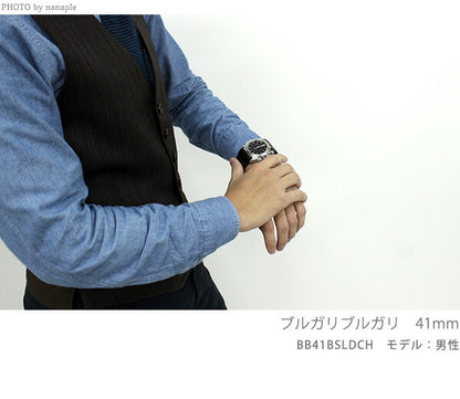 ブルガリ 時計 ブルガリブルガリ 自動巻き 機械式 腕時計 ブランド メンズ BB41BBCLD MB ブラック 黒 スイス製 BB41BBCLDMB