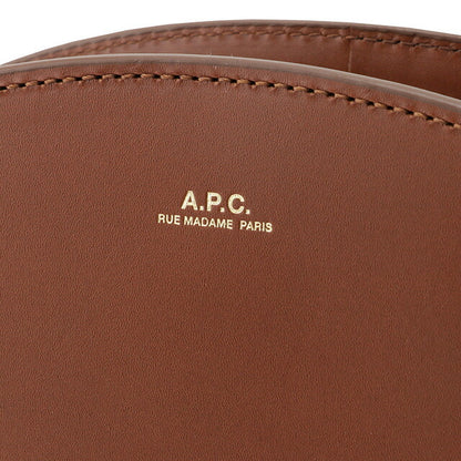 アーペーセー A.P.C. APC PXAWV F61048 CAD NOISETTE ハーフムーン ショルダーバッグ SAC DEMI LUNE レディース BBAP00045L