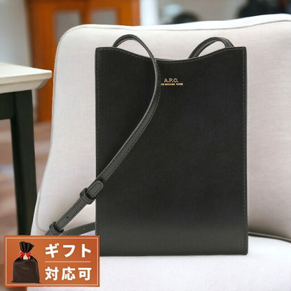 アーペーセー A.P.C. PXBMW F63412 LZZ BLACK APC ショルダーバッグ ネックポーチ ブラック レディース ユニセックス JAMIE NECK POUCH BBAP00092L