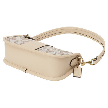 コーチ COACH CD697 B4SHG スウィンガー 20 ショルダーバッグ クラッチ ストーン アイボリー レディース Signature Swinger 20 記念品 プレゼント ギフト BBCO01100L