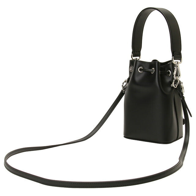 フェンディ FENDI 8BS010 AC9L F1L2Z フェンディローマ ミニ モン トレゾール 2WAY ショルダー・ハンドバッグ ブラック レディース BBFE00165L