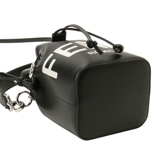 フェンディ FENDI 8BS010 AC9L F1L2Z フェンディローマ ミニ モン トレゾール 2WAY ショルダー・ハンドバッグ ブラック レディース BBFE00165L