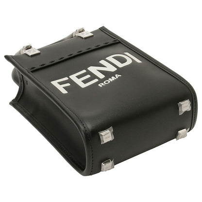 フェンディ FENDI 8BS051 ABVL F1L2Z フェンディローマ ミニ サンシャイン ショッパー 2WAY ショルダー・ハンドバッグ ブラック レディース BBFE00166L
