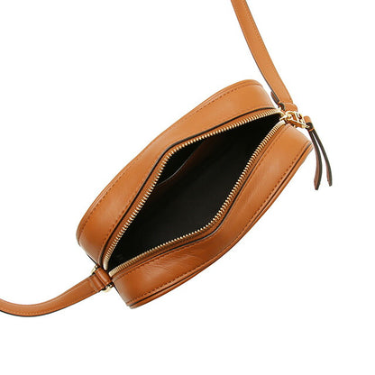 フェンディ FENDI 8BS077 ANWT F1C6J FFロゴ エンボス カメラバッグ ショルダーバッグ クロスボディ ブラウン レディース BBFE00168L