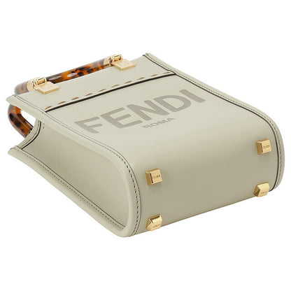 フェンディ FENDI 8BS051 ABVL F1K3B フェンディローマ ミニ サンシャイン ショッパー 2WAY ショルダー グリーン系 レディース BBFE00171L