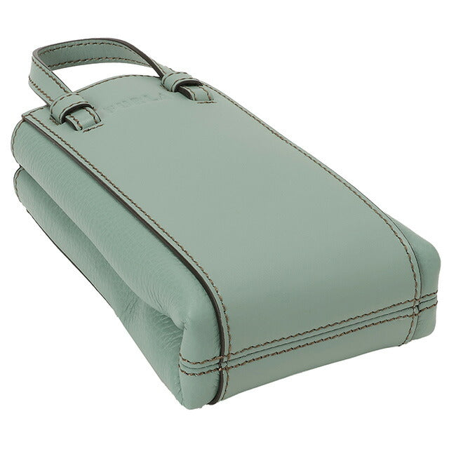 フルラ FURLA WE00289 BX0053 1996S ミアステラ ミニ バーティカル クロスボディー 2WAY 縦型 ショルダー ハンドバッグ ミネラルグリーン 記念品 ギフト BBFU00478L