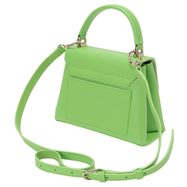 フルラ FURLA WB00109 ARE000 1995S 1927 ミニ トップハンドル 2WAY ショルダー ハンドバッグ クロスボディ グリーン レディース 記念品 プレゼント ギフト BBFU00489L