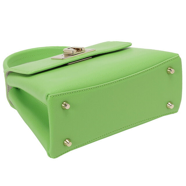 フルラ FURLA WB00109 ARE000 1995S 1927 ミニ トップハンドル 2WAY ショルダー ハンドバッグ クロスボディ グリーン レディース 記念品 プレゼント ギフト BBFU00489L