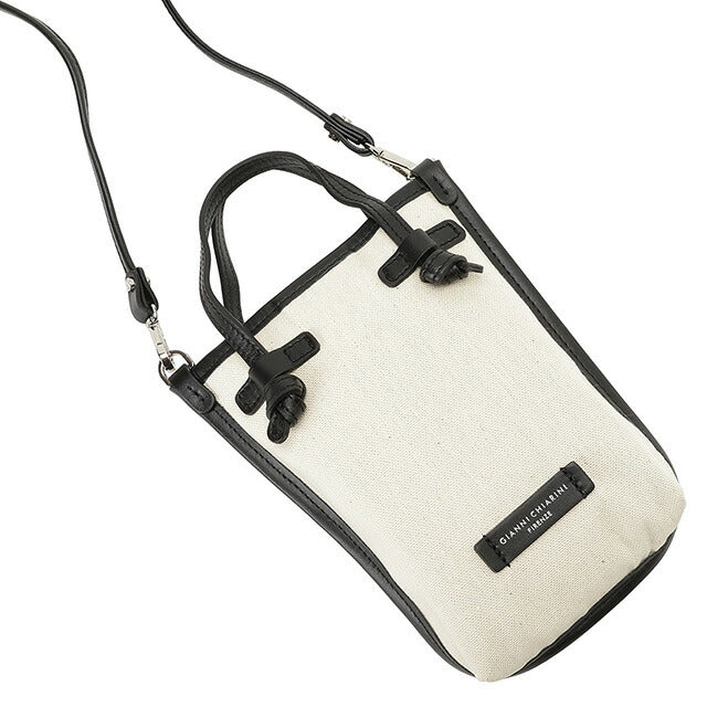 ジャンニキアリーニ Gianni Chiarini BS 9406 CNV PANNA マルチェッラ フォンケース スマホバッグ ミニバッグ 2WAY ショルダー・ハンドバッグ クロスボディ BBGC00057L