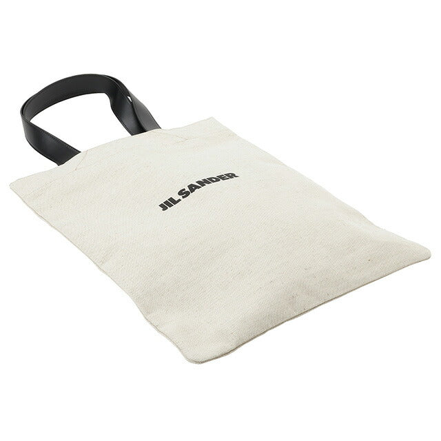 ジルサンダー JIL SANDER J07WC0023 P4917 280 ブックトート ミディアム ロゴ キャンバス トートバッグ ナチュラル レディース メンズ BBJL00065L