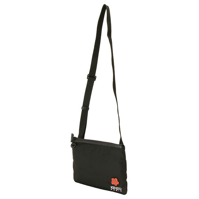 ケンゾー KENZO FD55PM462F26 043 99 ケンゾー クレスト ボケ フラワー スモールバッグ ウィズ ストラップ ショルダーバッグ クロスボディ ブラック BBKE00003M