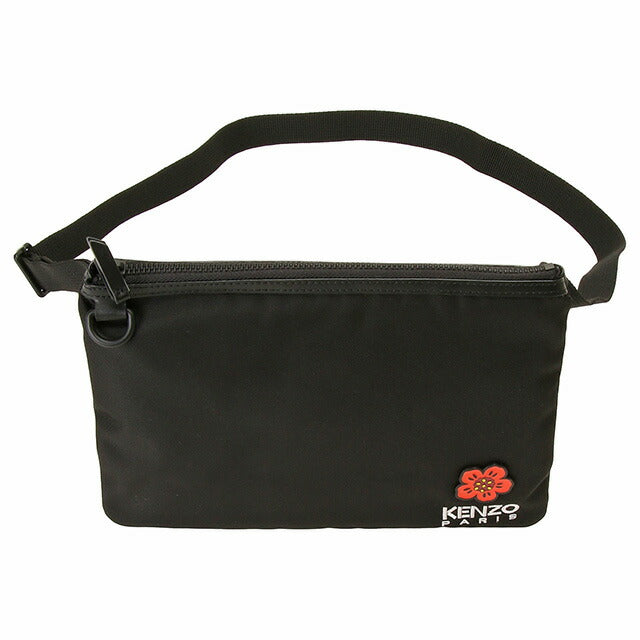 ケンゾー KENZO FD55PM462F26 043 99 ケンゾー クレスト ボケ フラワー スモールバッグ ウィズ ストラップ ショルダーバッグ クロスボディ ブラック BBKE00003M