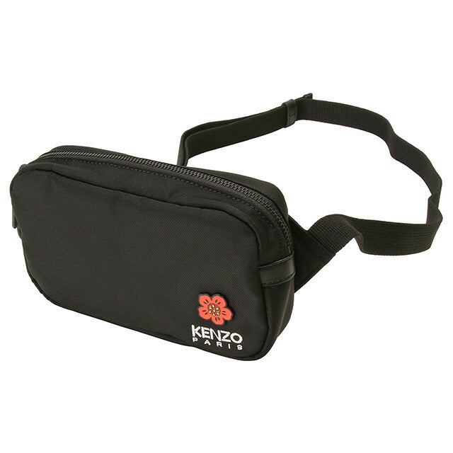 ケンゾー KENZO FD55SA468F26 031 99 ケンゾー クレスト ボケ フラワー ベルトバッグ ボディバッグ ブラック メンズ レディース ユニセックス BBKE00007M