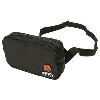 ケンゾー KENZO FD55SA468F26 031 99 ケンゾー クレスト ボケ フラワー ベルトバッグ ボディバッグ ブラック メンズ レディース ユニセックス BBKE00007M