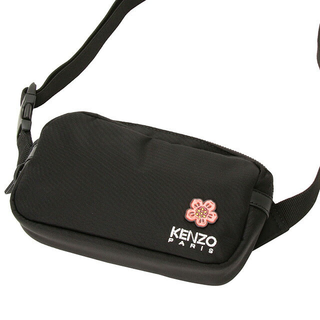 ケンゾー KENZO FD55SA468F26 031 99 ケンゾー クレスト ボケ フラワー ベルトバッグ ボディバッグ ブラック メンズ レディース ユニセックス BBKE00007M