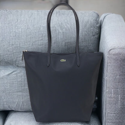 ラコステ LACOSTE NF1890 141 L.12.12 CONCEPT バーティカル トートバッグ ショルダーバッグ ネイビー レディース メンズ ユニセックス ワニロゴ BBLT00006L