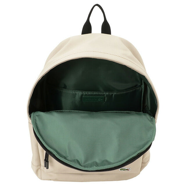 ラコステ LACOSTE NH4099 L37 ネオクロコ PC デイパック バックパック リュックサック クリーム メンズ レディース ユニセックス ワニロゴ 記念品 ギフト BBLT00027M